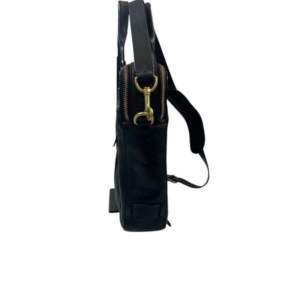 COLE HAAN BLACK MATTHEW’S ATTACHE BAG - Picture 3 of 16